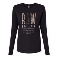 Raw Mindset Graphic Womens Cotton Relaxed Long Sleeve T-Shirt