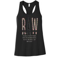 Raw Mindset Graphic Women's Racerback Tank