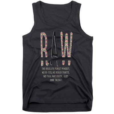 Raw Mindset Graphic Tank Top