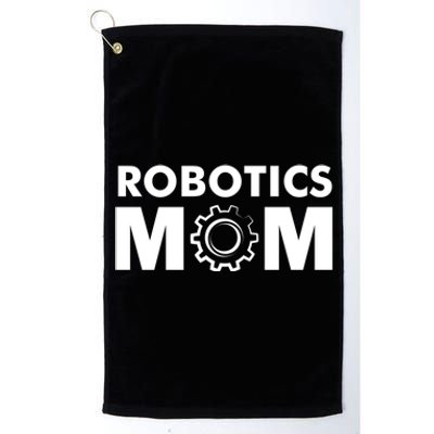 Robotics Mom Gift Funny Gift S Robot Gift Platinum Collection Golf Towel