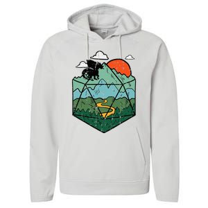 Rpg Mountain Gamer Performance Fleece Hoodie