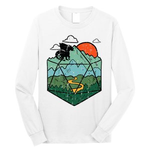 Rpg Mountain Gamer Long Sleeve Shirt