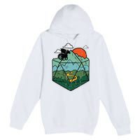 Rpg Mountain Gamer Premium Pullover Hoodie