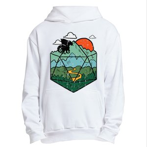 Rpg Mountain Gamer Urban Pullover Hoodie