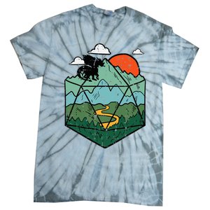 Rpg Mountain Gamer Tie-Dye T-Shirt