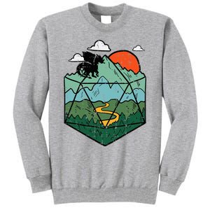 Rpg Mountain Gamer Tall Sweatshirt