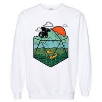 Rpg Mountain Gamer Garment-Dyed Sweatshirt