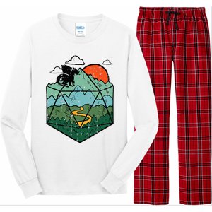 Rpg Mountain Gamer Long Sleeve Pajama Set