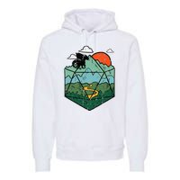 Rpg Mountain Gamer Premium Hoodie