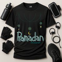Ramadan Mubarak Gift Ramadan Kareem Cooling Performance Crew T-Shirt