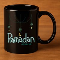 Ramadan Mubarak Gift Ramadan Kareem 11oz C Handle Ceramic Mug
