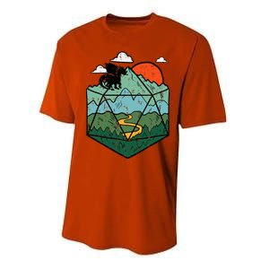 Rpg Mountain Gamer Performance Sprint T-Shirt