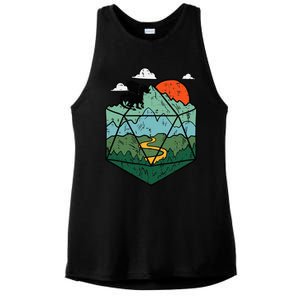 Rpg Mountain Gamer Ladies PosiCharge Tri-Blend Wicking Tank