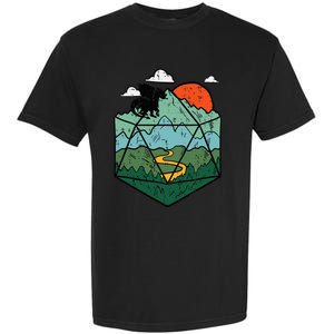 Rpg Mountain Gamer Garment-Dyed Heavyweight T-Shirt