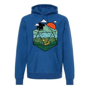 Rpg Mountain Gamer Premium Hoodie