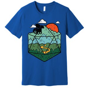 Rpg Mountain Gamer Premium T-Shirt