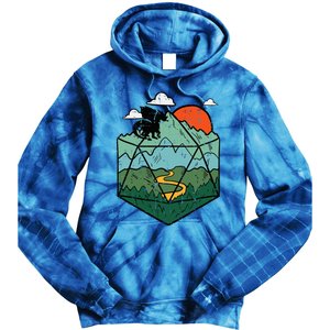 Rpg Mountain Gamer Tie Dye Hoodie