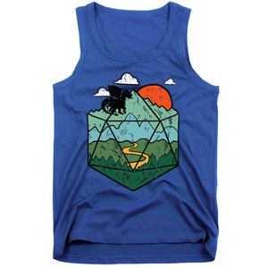 Rpg Mountain Gamer Tank Top