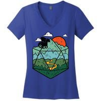 Rpg Mountain Gamer Women's V-Neck T-Shirt