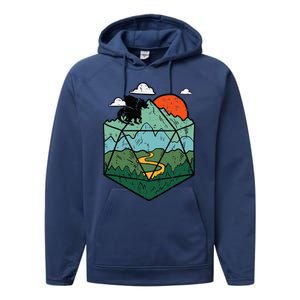 Rpg Mountain Gamer Performance Fleece Hoodie