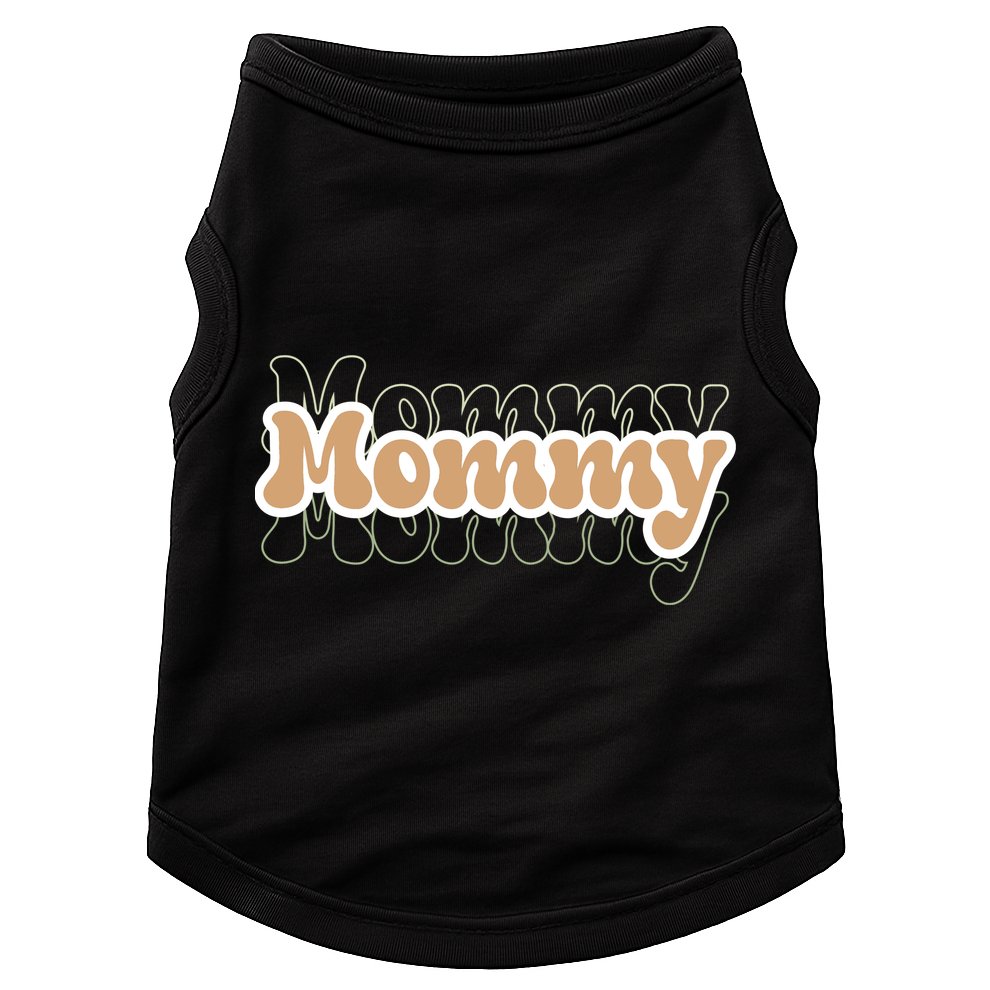Retro Mommy Gift For Mothers Day Doggie Tank