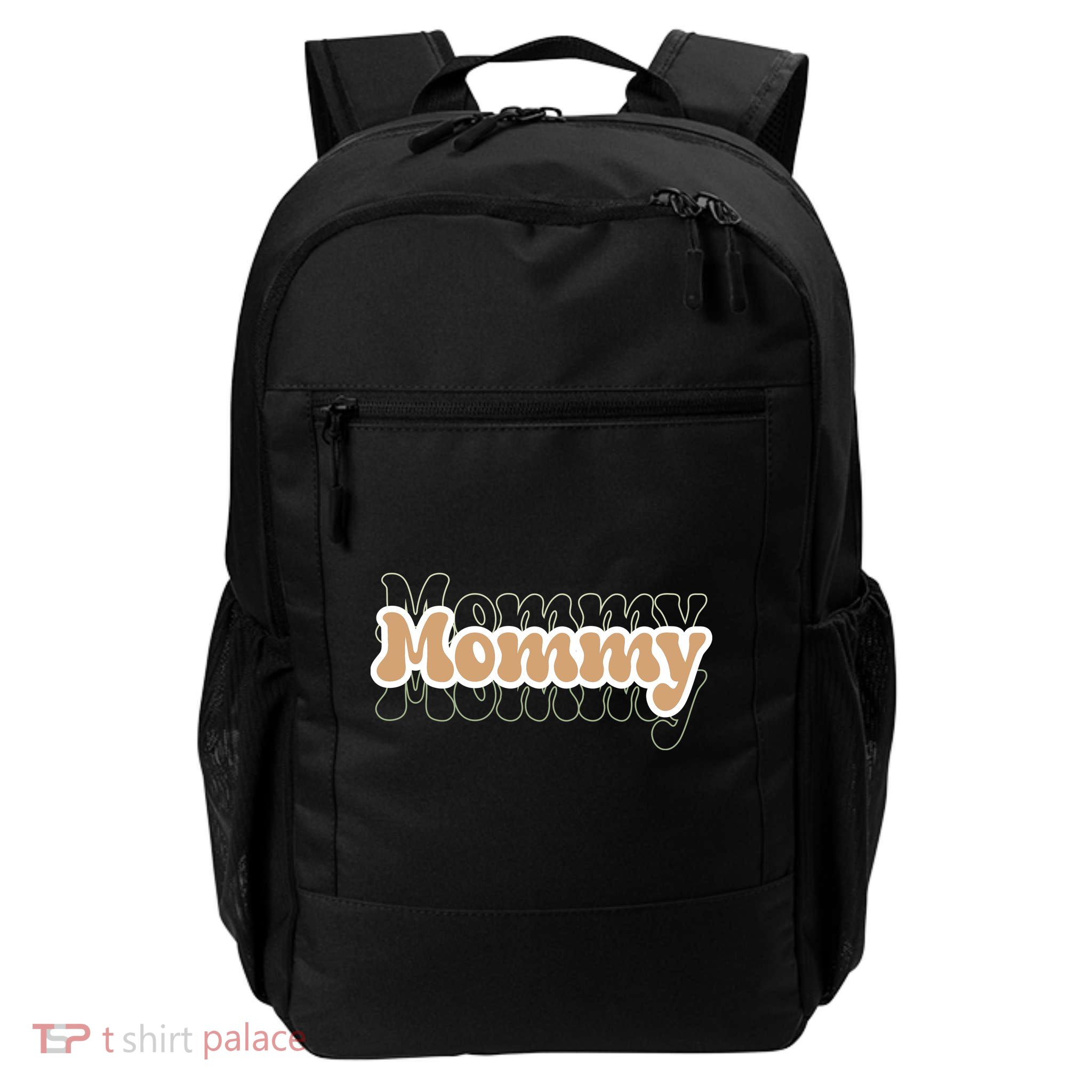 Retro Mommy Gift For Mothers Day Daily Commute Backpack