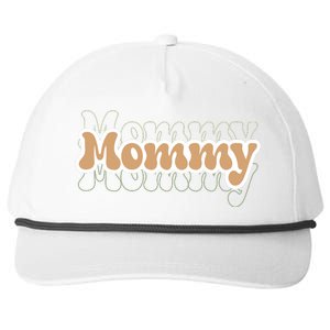 Retro Mommy Gift For Mothers Day Snapback Five-Panel Rope Hat