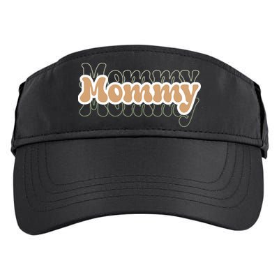 Retro Mommy Gift For Mothers Day Adult Drive Performance Visor