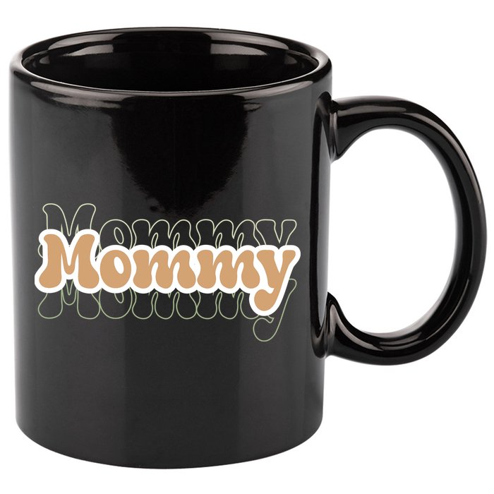 Retro Mommy Gift For Mothers Day 11oz C Handle Ceramic Mug