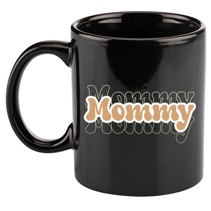 Retro Mommy Gift For Mothers Day 11oz C Handle Ceramic Mug