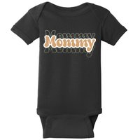 Retro Mommy Gift For Mothers Day Baby Bodysuit