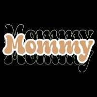 Retro Mommy Gift For Mothers Day Baby Bodysuit