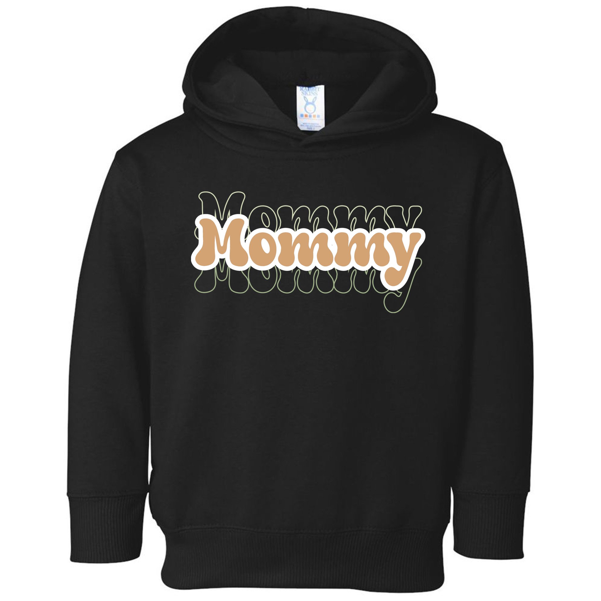Retro Mommy Gift For Mothers Day Toddler Hoodie