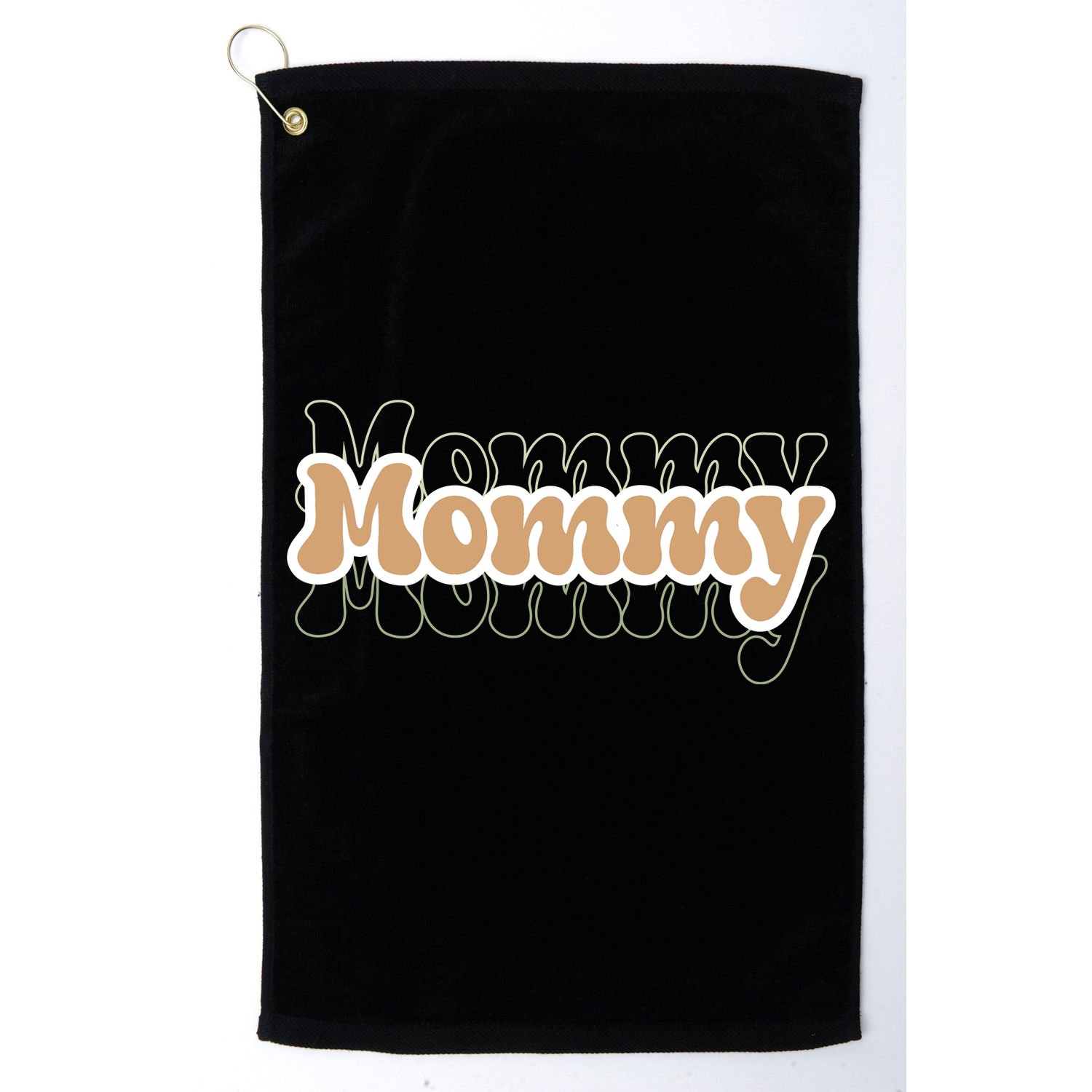Retro Mommy Gift For Mothers Day Golf Towel