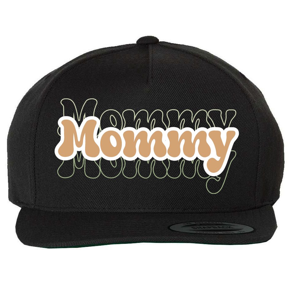 Retro Mommy Gift For Mothers Day Wool Snapback Cap