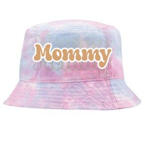 Retro Mommy Gift For Mothers Day Tie-Dyed Bucket Hat