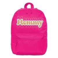 Retro Mommy Gift For Mothers Day 16 in Basic Backpack