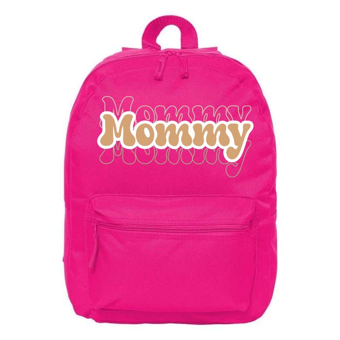 Retro Mommy Gift For Mothers Day 16 in Basic Backpack
