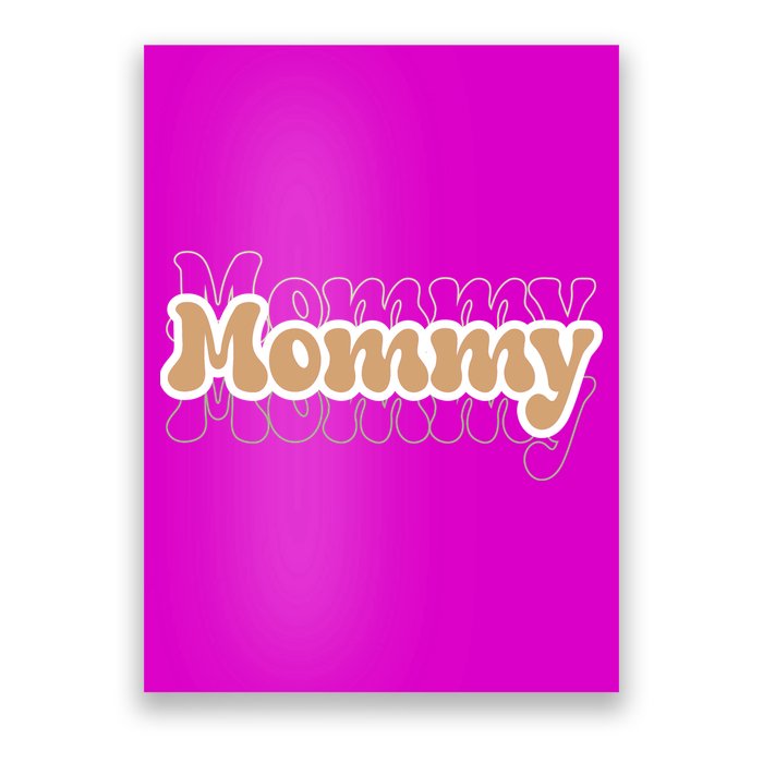 Retro Mommy Gift For Mothers Day Poster