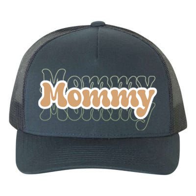 Retro Mommy Gift For Mothers Day Yupoong Adult 5-Panel Trucker Hat