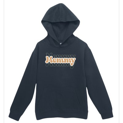 Retro Mommy Gift For Mothers Day Urban Pullover Hoodie