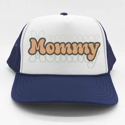 Retro Mommy Gift For Mothers Day Trucker Hat