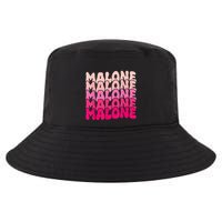 Retro Malone Girl First Name Boy Personalized Groovy 80S Cool Comfort Performance Bucket Hat