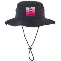 Retro Malone Girl First Name Boy Personalized Groovy 80S Bucket Hat