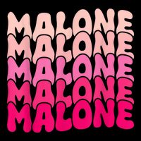 Retro Malone Girl First Name Boy Personalized Groovy 80S Bucket Hat