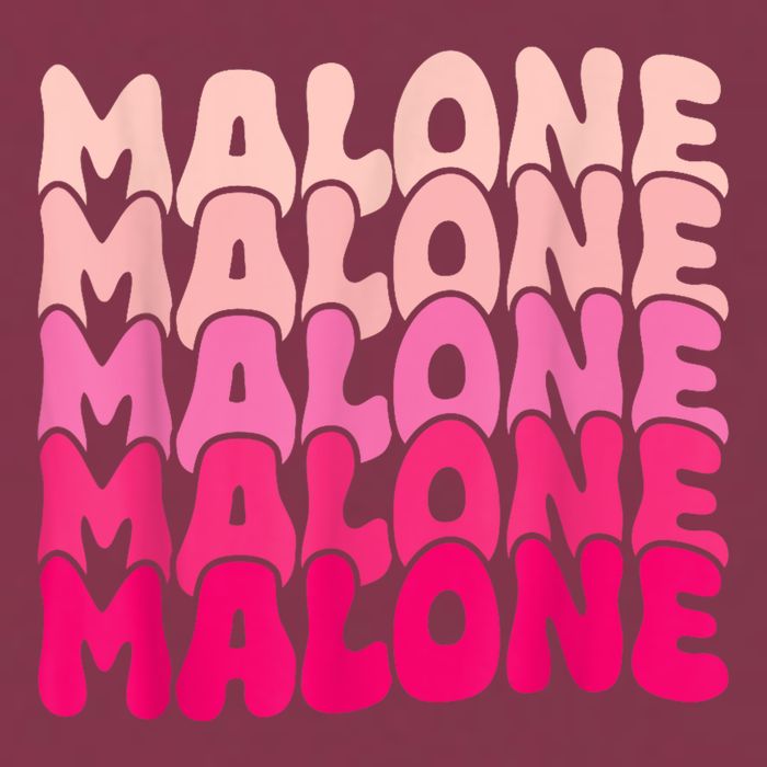 Retro Malone Girl First Name Boy Personalized Groovy 80S 16oz Travel Tumbler