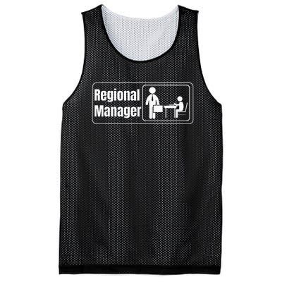 Regional Manager Gift Funny Regional Manager Mesh Reversible Basketball Jersey Tank