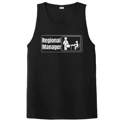 Regional Manager Gift Funny Regional Manager PosiCharge Competitor Tank