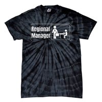 Regional Manager Gift Funny Regional Manager Tie-Dye T-Shirt