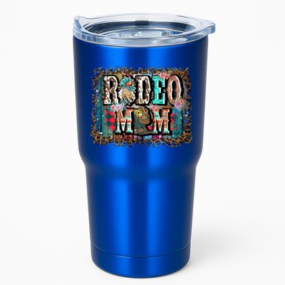 Rodeo Mom Gift Vintage Barrel Racing Mom Horse Barrel Xmas Gift Tumbler